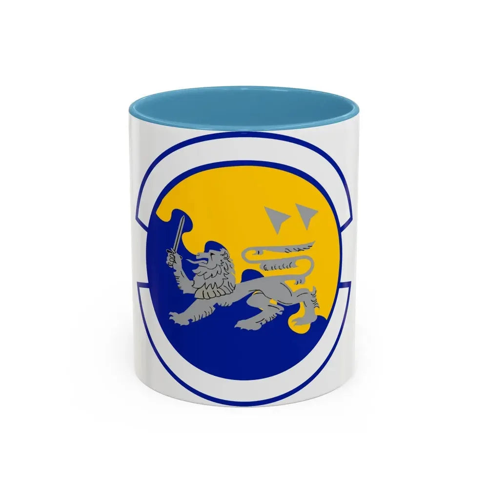 31 Operations Support Squadron USAFE (U.S. Air Force) Accent Coffee Mug 11oz Light Blue - Go Mug Yourself