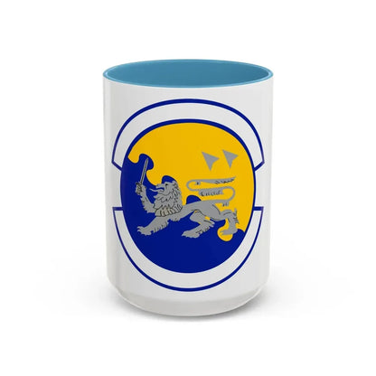 31 Operations Support Squadron USAFE (U.S. Air Force) Accent Coffee Mug 15oz Light Blue - Go Mug Yourself