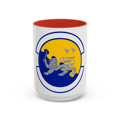 31 Operations Support Squadron USAFE (U.S. Air Force) Accent Coffee Mug 15oz Red - Go Mug Yourself