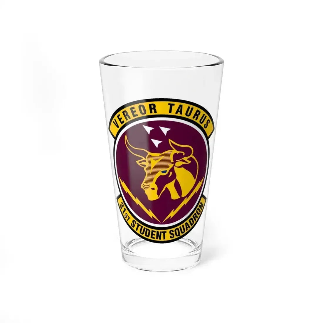 31 Student Sq AETC (U.S. Air Force) Pint Glass 16oz 16oz - Go Mug Yourself