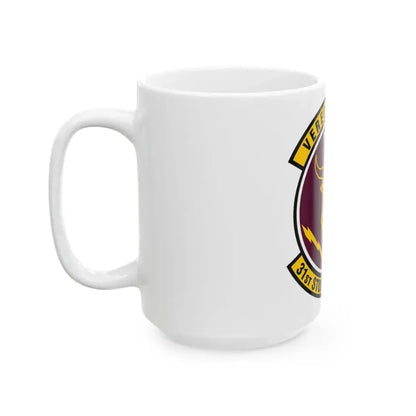 31 Student Sq AETC (U.S. Air Force) White Coffee Mug - Go Mug Yourself