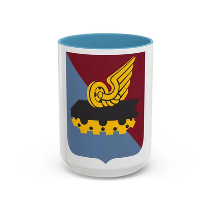 31 Transportation Battalion 2 (U.S. Army) Accent Coffee Mug 15oz Light Blue - Go Mug Yourself
