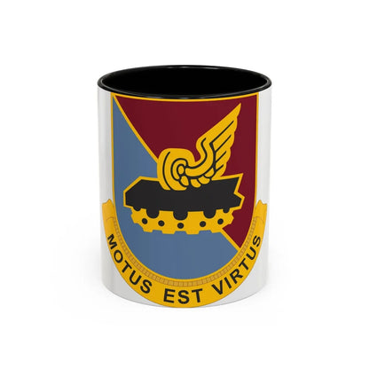 31 Transportation Battalion (U.S. Army) Accent Coffee Mug-11oz-Black-Go Mug Yourself