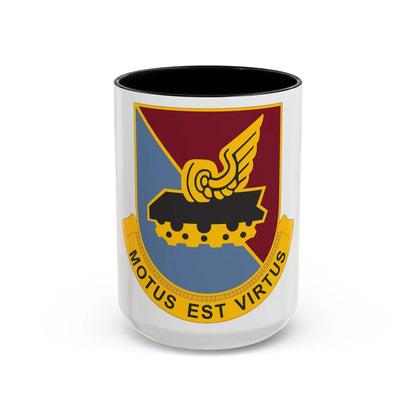 31 Transportation Battalion (U.S. Army) Accent Coffee Mug-15oz-Black-Go Mug Yourself