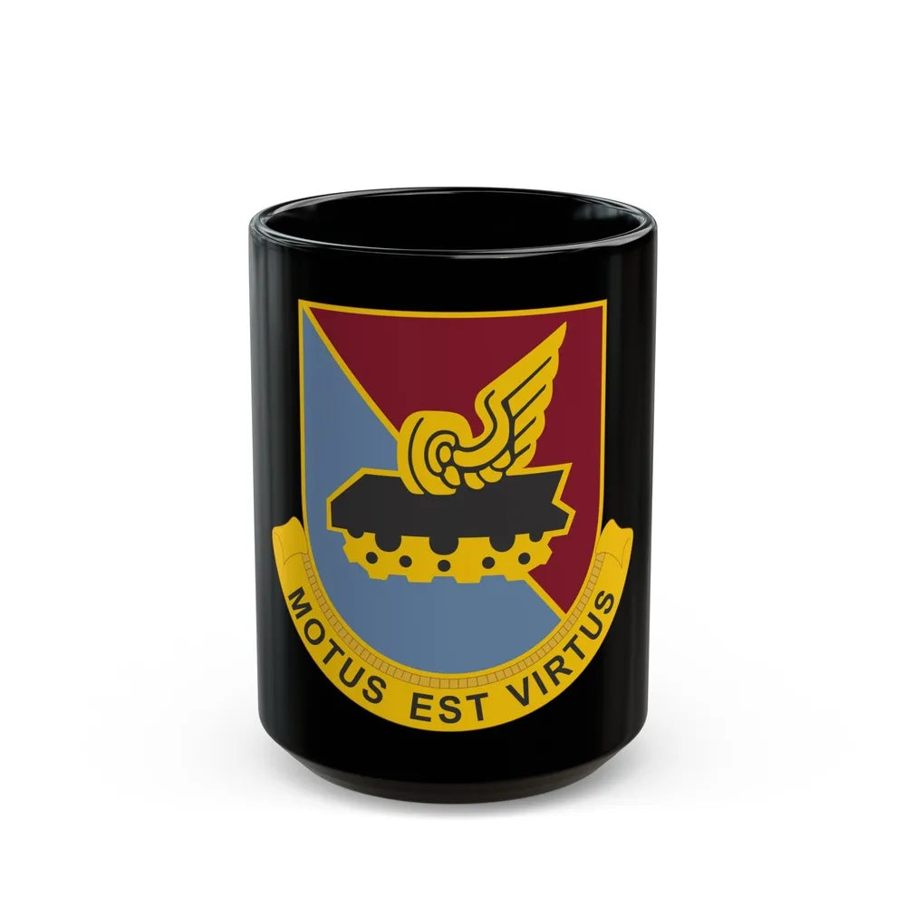 31 Transportation Battalion (U.S. Army) Black Coffee Mug-15oz-Go Mug Yourself