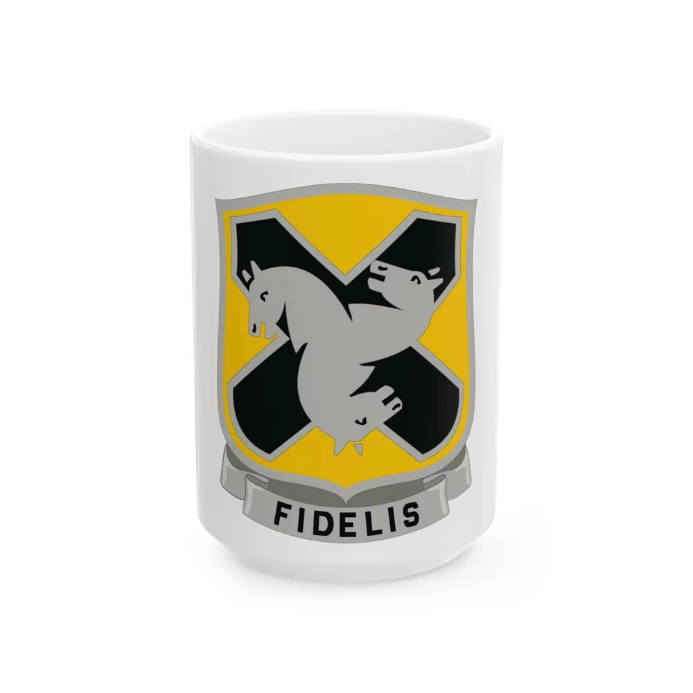 310 Cavalry Regiment (U.S. Army) White Coffee Mug-15oz-Go Mug Yourself