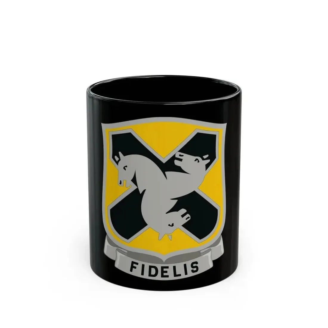 310 Cavalry Regiment (U.S. Army) Black Coffee Mug 11oz - Go Mug Yourself