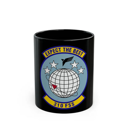 310 Force Support Squadron AFRC (U.S. Air Force) Black Coffee Mug-11oz-Go Mug Yourself