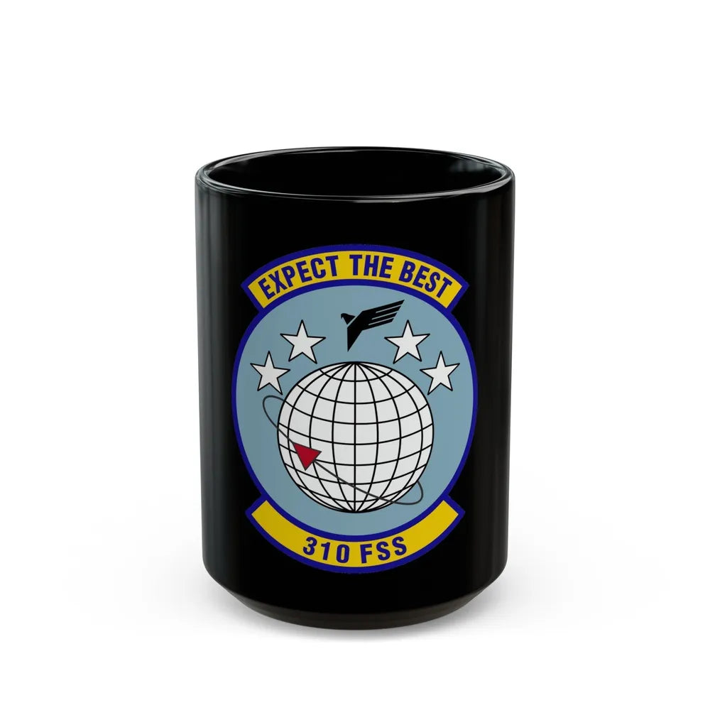 310 Force Support Squadron AFRC (U.S. Air Force) Black Coffee Mug-15oz-Go Mug Yourself