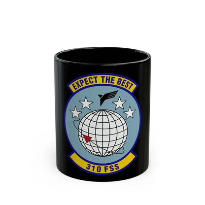 310 Force Support Squadron AFRC (U.S. Air Force) Black Coffee Mug 11oz - Go Mug Yourself