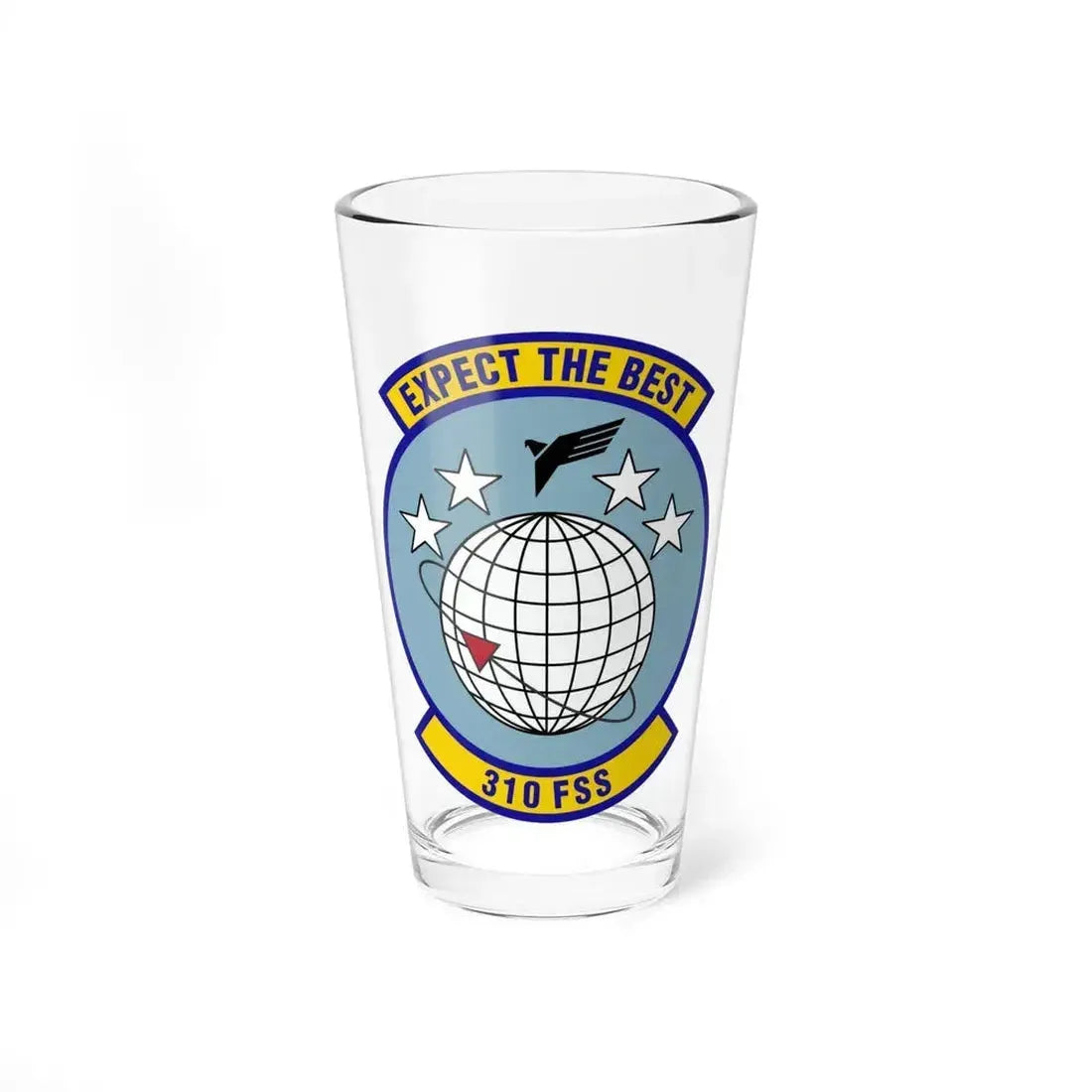 310 Force Support Squadron AFRC (U.S. Air Force) Pint Glass 16oz 16oz - Go Mug Yourself
