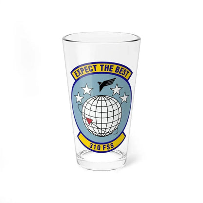 310 Force Support Squadron AFRC (U.S. Air Force) Pint Glass 16oz 16oz - Go Mug Yourself