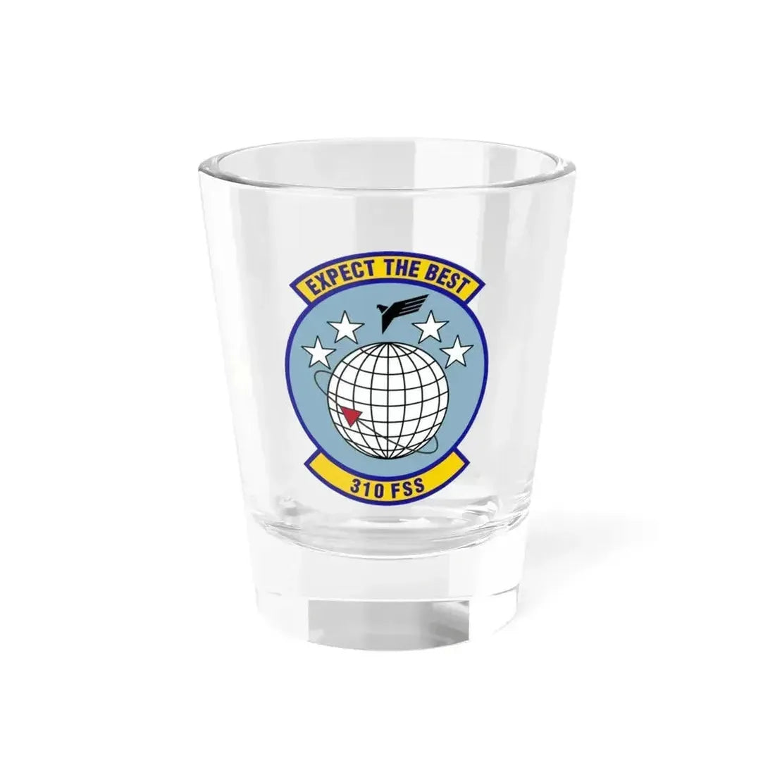 310 Force Support Squadron AFRC (U.S. Air Force) Shot Glass 1.5oz 1.5oz - Go Mug Yourself