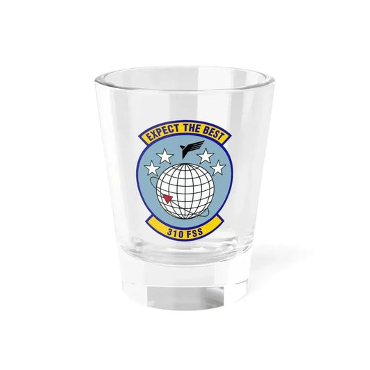 310 Force Support Squadron AFRC (U.S. Air Force) Shot Glass 1.5oz 1.5oz - Go Mug Yourself