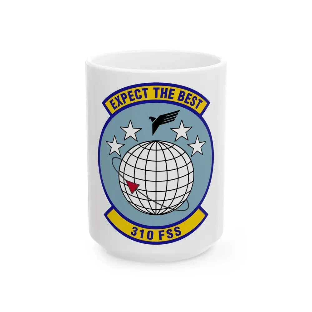 310 Force Support Squadron AFRC (U.S. Air Force) White Coffee Mug 15oz - Go Mug Yourself