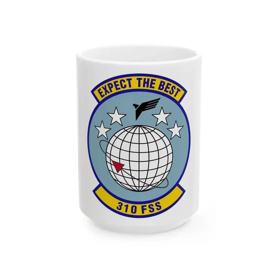310 Force Support Squadron AFRC (U.S. Air Force) White Coffee Mug - Go Mug Yourself