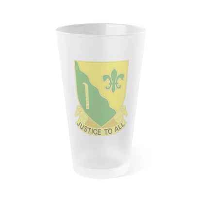 310 Military Police Battalion (U.S. Army) Frosted Pint Glass 16oz-Go Mug Yourself