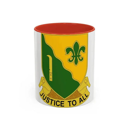 310 Military Police Battalion (U.S. Army) Accent Coffee Mug 11oz Red - Go Mug Yourself