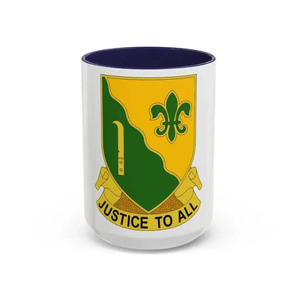 310 Military Police Battalion (U.S. Army) Accent Coffee Mug 15oz Navy - Go Mug Yourself