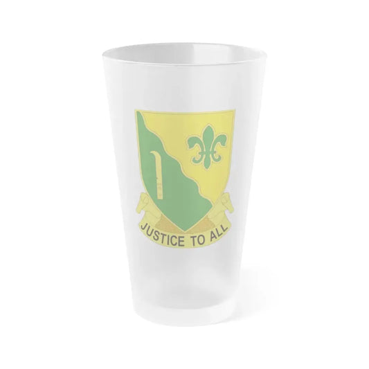 310 Military Police Battalion (U.S. Army) Frosted Pint Glass 16oz Default Title - Go Mug Yourself