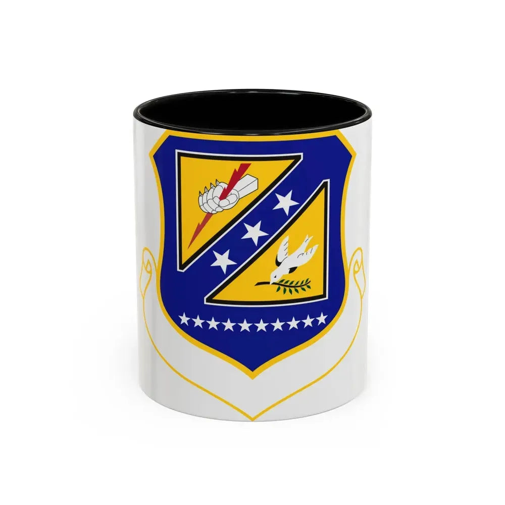 310 Space Wing AFRC (U.S. Air Force) Accent Coffee Mug 11oz Black - Go Mug Yourself