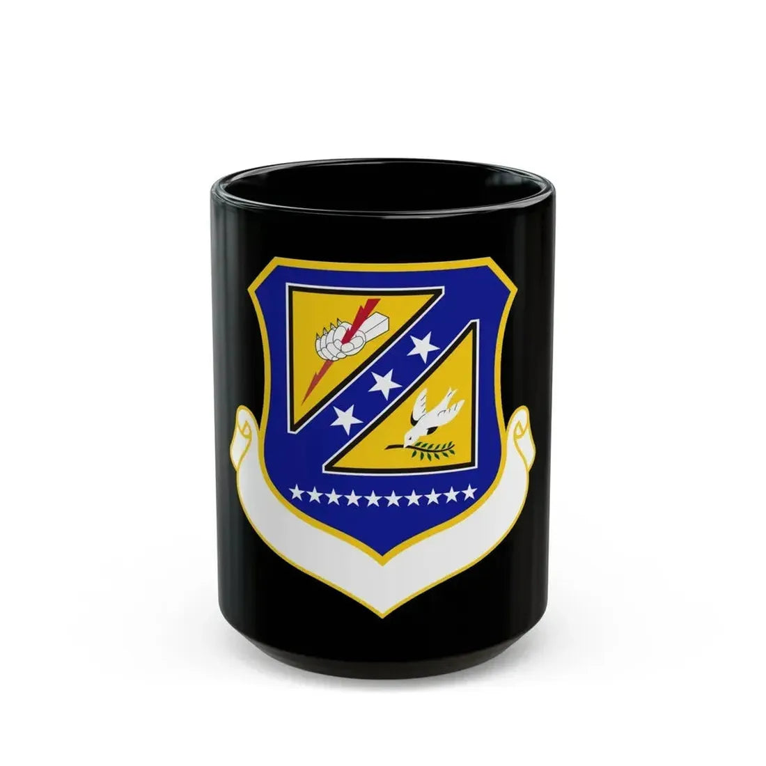 310 Space Wing AFRC (U.S. Air Force) Black Coffee Mug 15oz - Go Mug Yourself
