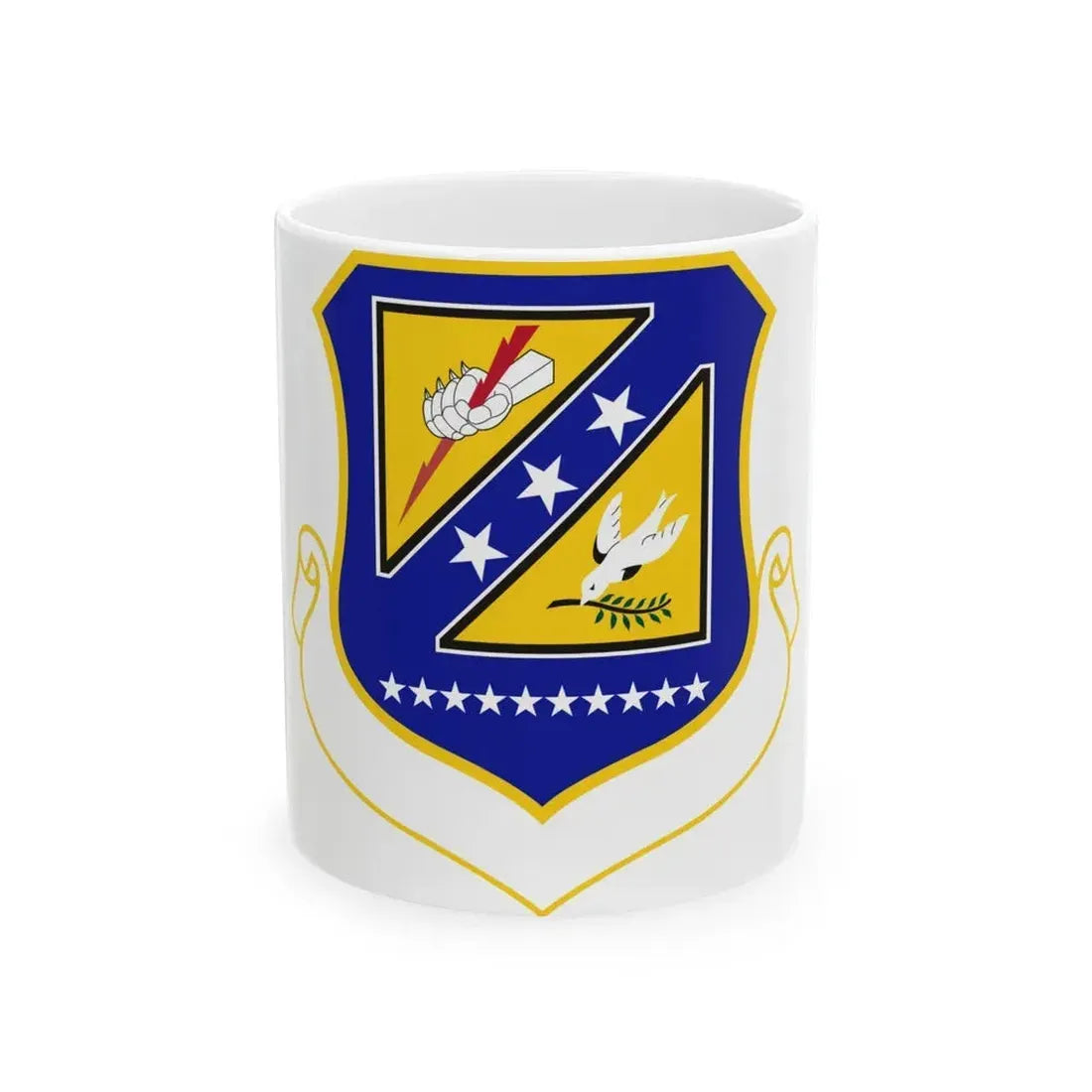 310 Space Wing AFRC (U.S. Air Force) White Coffee Mug 11oz - Go Mug Yourself