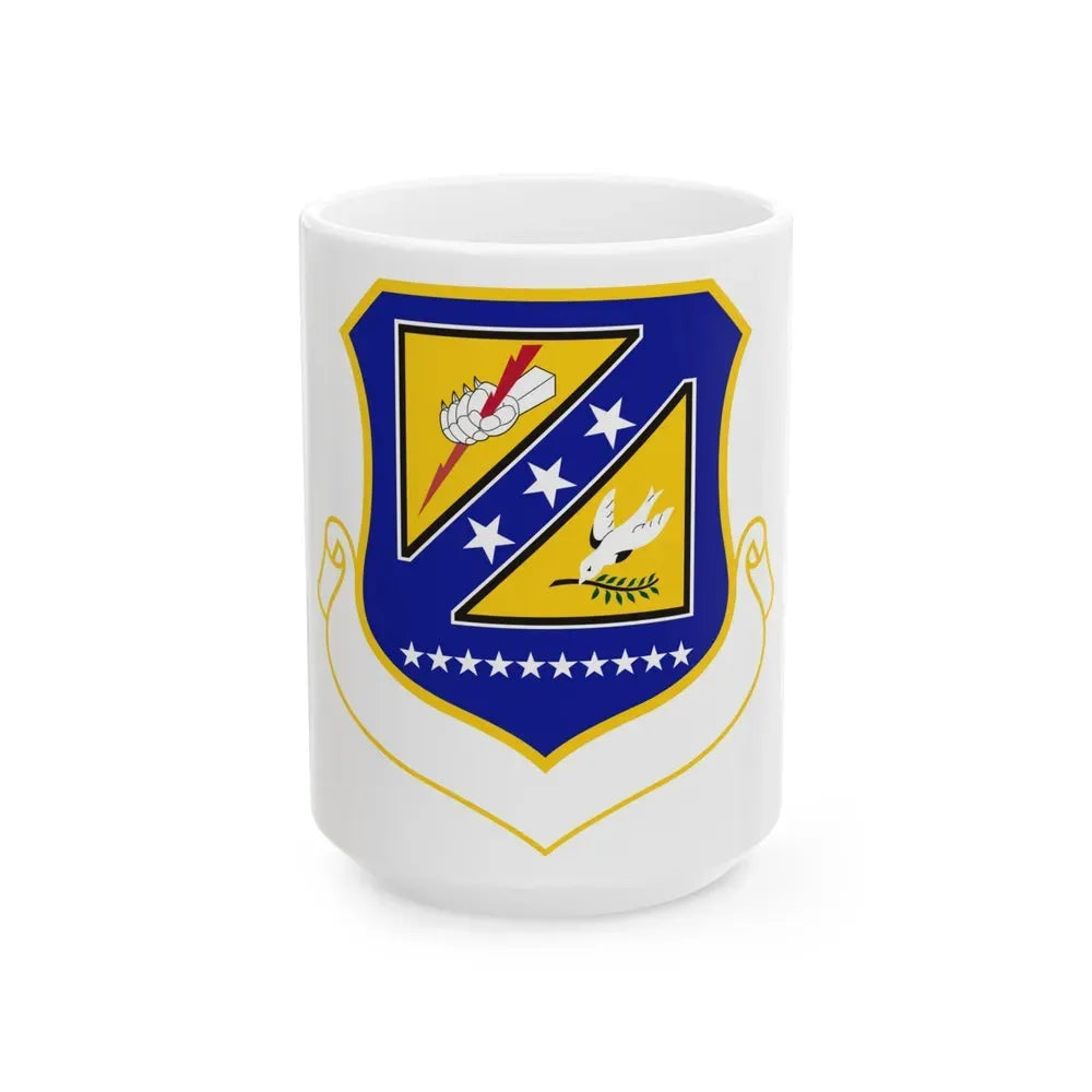 310 Space Wing AFRC (U.S. Air Force) White Coffee Mug 15oz - Go Mug Yourself