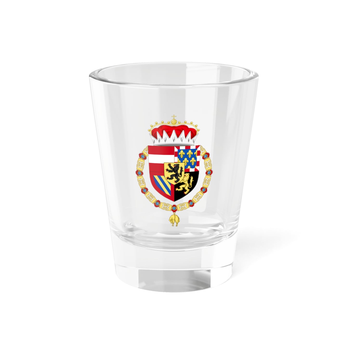 Coat of Arms of Philip IV of Burgundy - Shot Glass 1.5oz