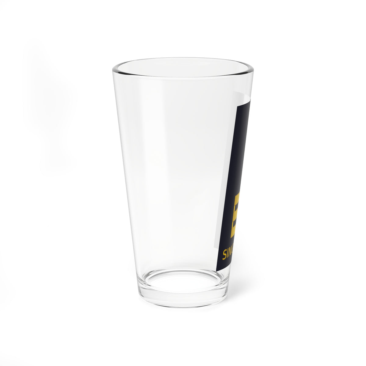 03 RSAF OF02 (Singapore) (Military Rank) Pint Glass 16oz