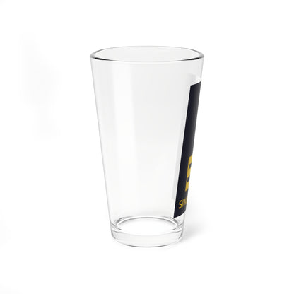 03 RSAF OF02 (Singapore) (Military Rank) Pint Glass 16oz