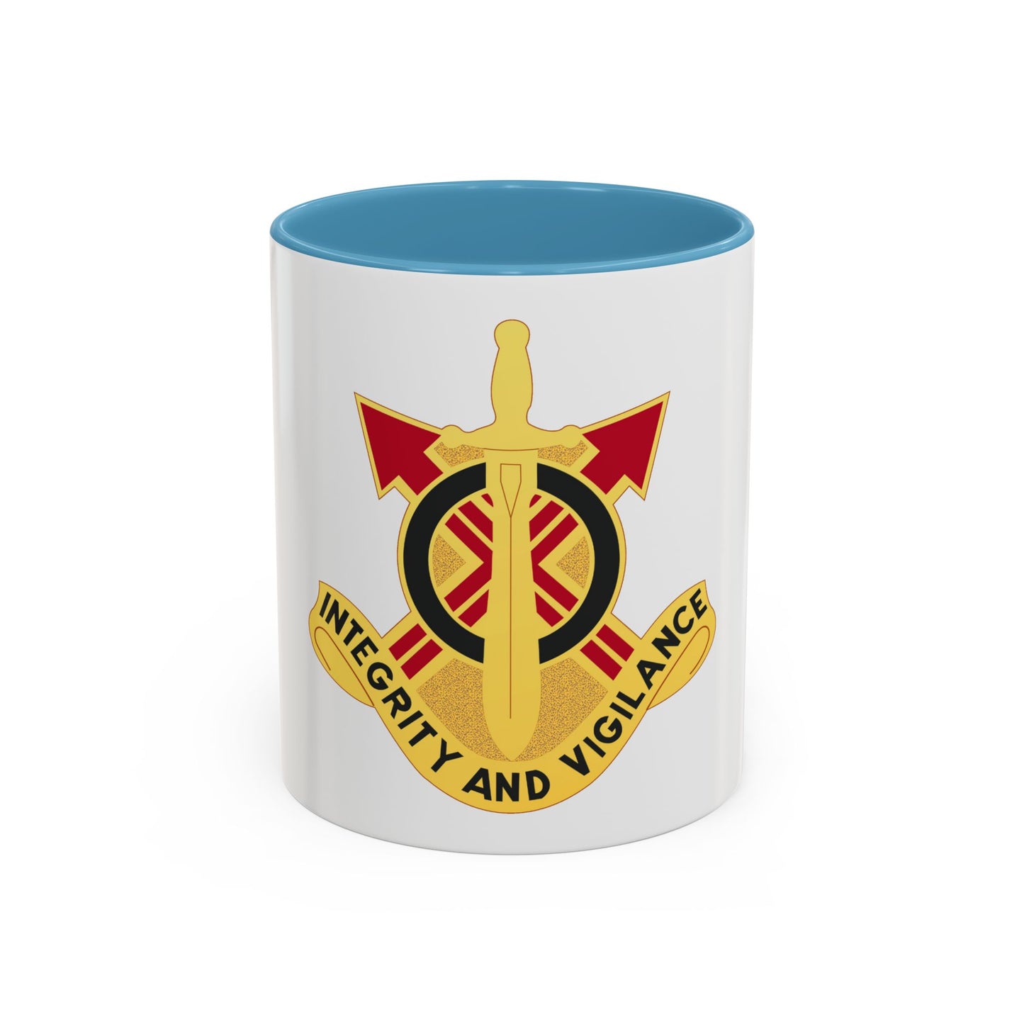 107th Artillery Group (U.S. Army) Accent Coffee Mug