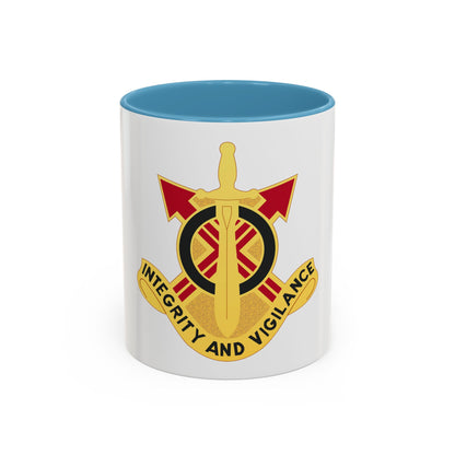 107th Artillery Group (U.S. Army) Accent Coffee Mug
