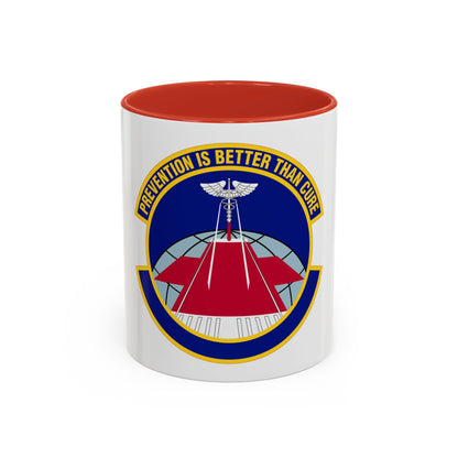 56 Operational Medical Readiness Squadron AETC (U.S. Air Force) Accent Coffee Mug