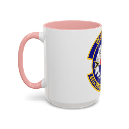 455th Expeditionary Medical Support Squadron (U.S. Air Force) Accent Coffee Mug