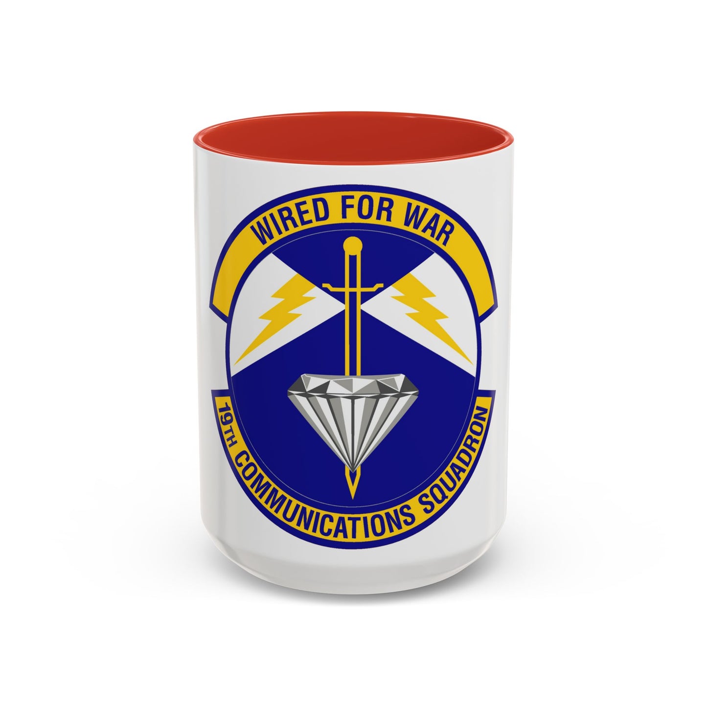 19th Communications Squadron (U.S. Air Force) Accent Coffee Mug