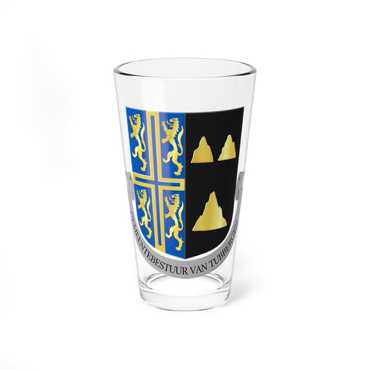 Tubbergen wapen 1898 (Netherlands) (Coat of Arms) Pint Glass 16oz