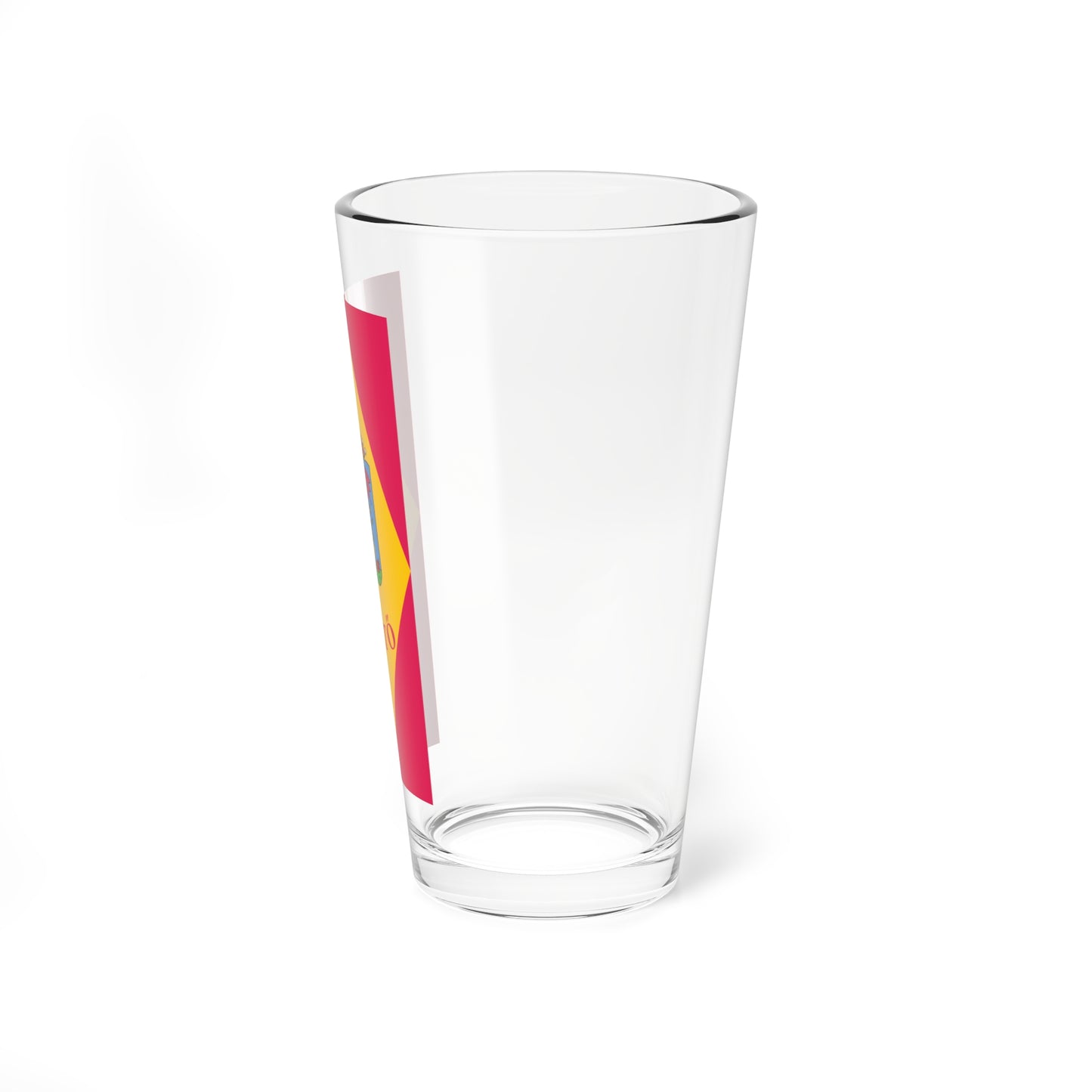 Flag of Fokto (Hungary) Pint Glass 16oz