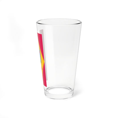 Flag of Fokto (Hungary) Pint Glass 16oz