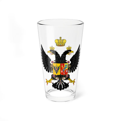 Coats of arms of Charles Peter Ulrich of Holstein-Gottorp (Russia) (Coat of Arms) Pint Glass 16oz