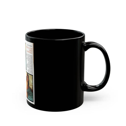 Julie Ege #244 (Vintage Female Icon) Black Coffee Mug-Go Mug Yourself