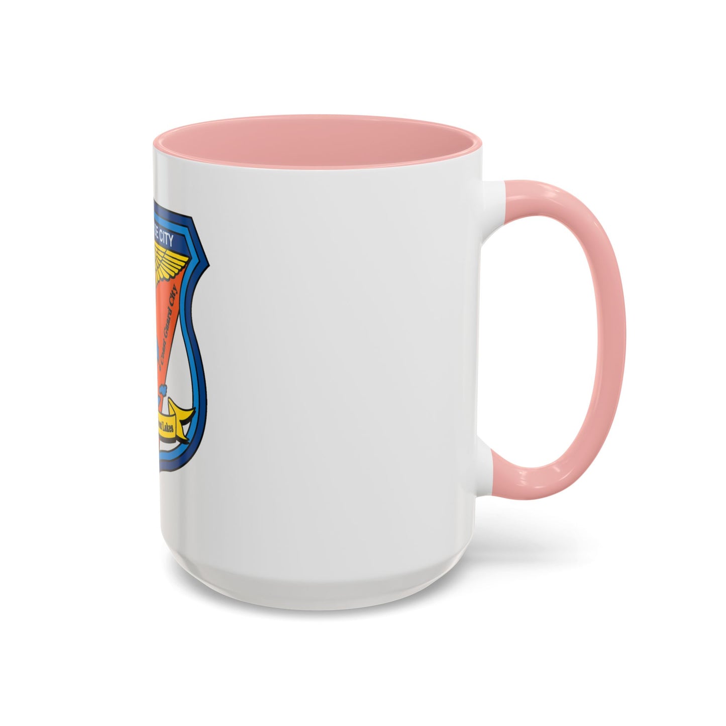 USCG Air Station Traverse City (U.S. Coast Guard) Accent Coffee Mug