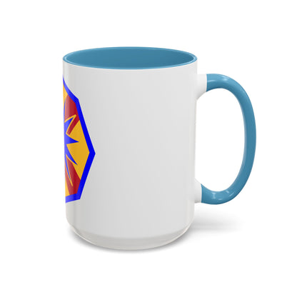13th Sustainment Command Expeditionary (U.S. Army) Accent Coffee Mug