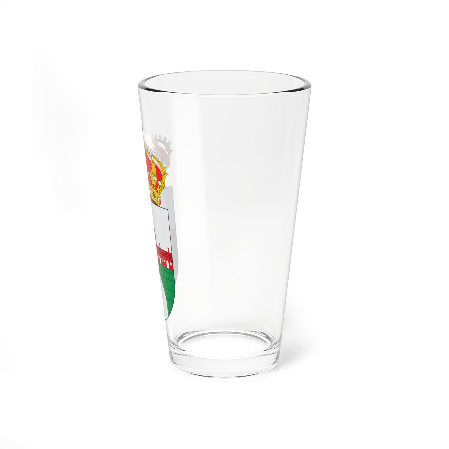 Escudo de Villanueva Mesía (Spain) (Coat of Arms) Pint Glass 16oz