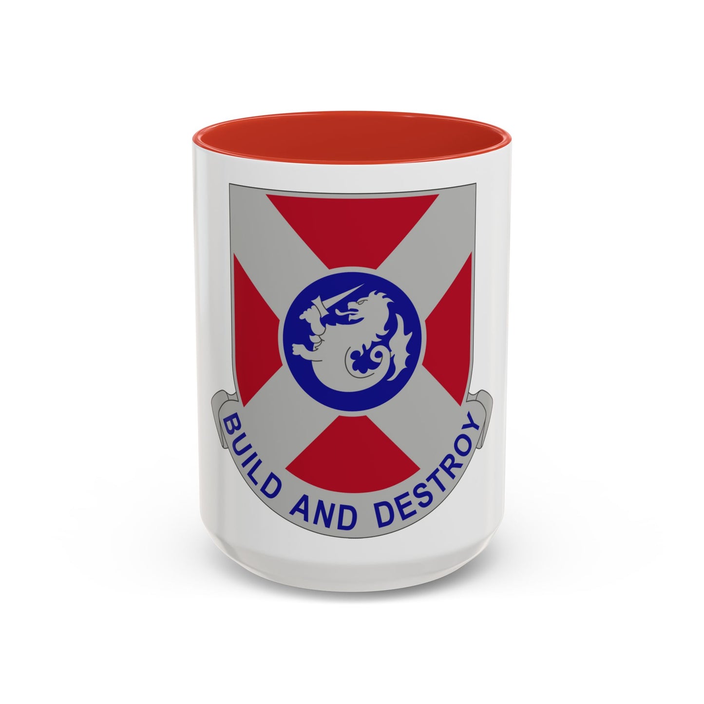 391 Engineer Battalion (U.S. Army) Accent Coffee Mug