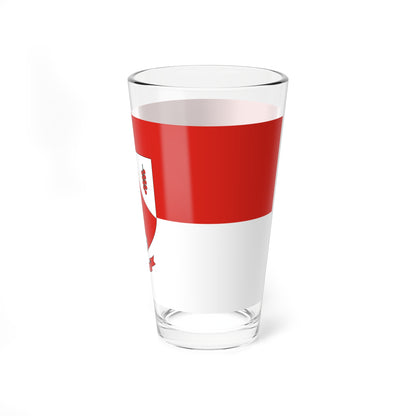 Flag of Tereske variant (Hungary) Pint Glass 16oz