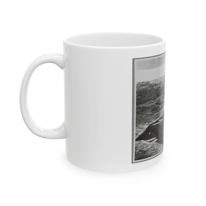 A Bomb-Proof In Front Of Atlanta, Ga. (U.S. Civil War) White Coffee Mug