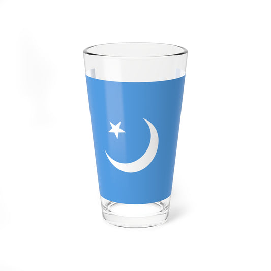 Flag of the Second East Turkestan Republic (China) Pint Glass 16oz