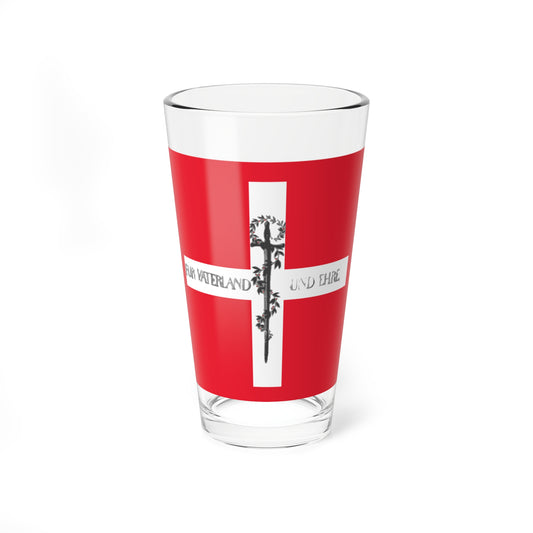Swiss flag Bachmann 1815 (Switzerland) Pint Glass 16oz
