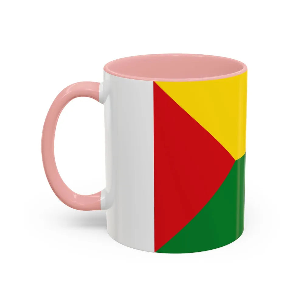 Flag of Abejorral Colombia - Accent Coffee Mug-Go Mug Yourself